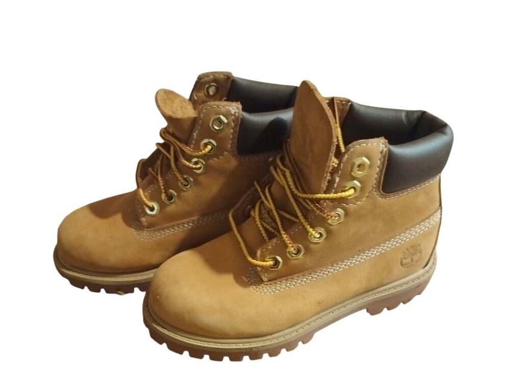 Timberland 6-Inch Premium Waterproof Boot Size 11 Wheat Toddler